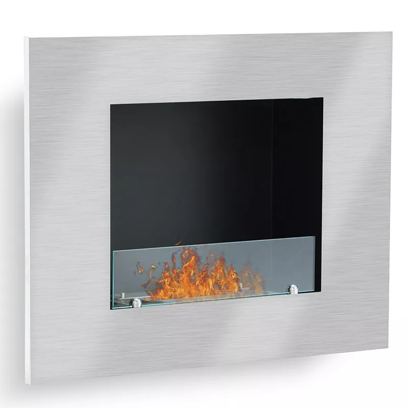 Foyer mural ouvert bio ethanol Firenox 3kW.