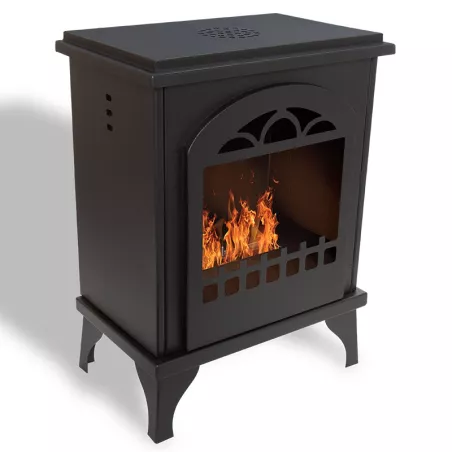 Mini poêle bio éthanol 2.7 kW Couleur Noir