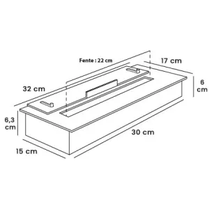 Bloc de combustion éthanol 3.3kW